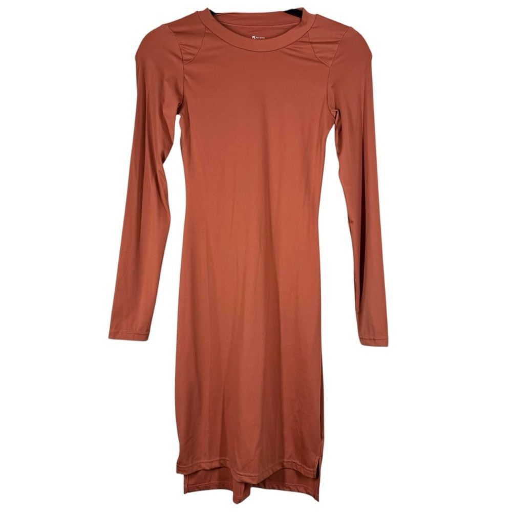 Buffbunny Fall In Love Midi Dress Bodycon Athleisure Womens Size Small